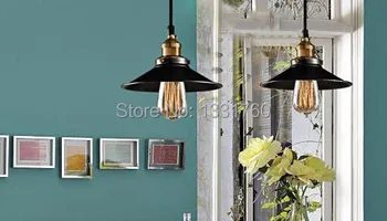 KOVOVÉ VLÁKNA PRÍVESOK vo VEKU STEEL black malá bránica RHpendant lampa LOFT2 Prívesok Lampy Americkom vidieckom štýle Vintage osvetlenie