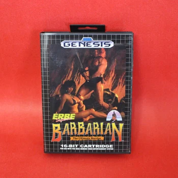 Barbara 16 bit MD Hra Karty Pre Sega Genesis Mega Drive S Retail Box
