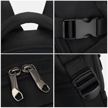 Scione Mužov Multifunkčný Batoh Reflexné mužov USB Nabíjanie Slúchadiel Cestovné Bagpack Nepremokavé Veľké Obchodné Tašky Notebook
