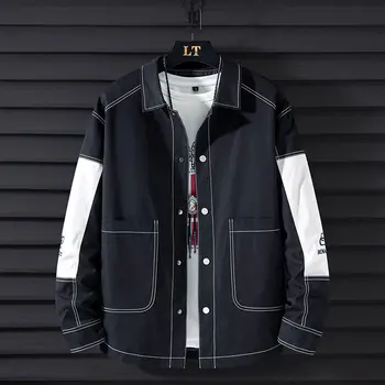 Veľkoobchod 2020 teenage Kabát denim jacket pánske 2020 jar jeseň tenký štýl kórejský štýl, módne topy jeseň voľné pánske oblečenie