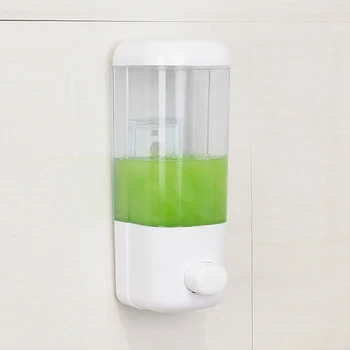 500 ml Kúpeľňa Stenu Mydla Transparentné Sprchovací Šampón Tekuté Mydlo Mlieko Dávkovač Kúpeľňa Dodávky
