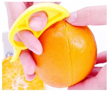 10PCS Orange Škrabky Zesters Otvárač Praktické Citrónom Ovocie Slicer Ovocie Striptérka Otvárač Ovocia, Zeleniny, Varenie Nástroje