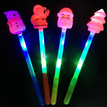 Svetelné Vianočné Palice LED Svietiť Stick Legrační Karikatúra Colorfull LED Koncerty Bar Prípade Narodeninovej Party Dodávky rave
