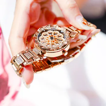 Dámske Hodinky Módne Luxusné Dámske Hodinky Pre Ženy z Nerezovej Ocele, Quartz náramkové hodinky Montre Femme Relogio Feminino 2019 Prúd