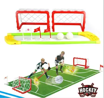 Eco-priateľský Plastové Hokej nastaviť Children 's športové hračky Rodič-dieťa, interaktívne hračky Vianočný darček