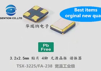 10PCS Nový, originálny FA-238 pasívne patch crystal oscilátor 3225 3.2X2.5 48M 48MHZ 48.000 MHZ