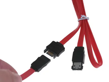 Jimier CY Kábel SATA Male konektorom pre ESATA Žena kábel 0.3 m pre PS3 HDD