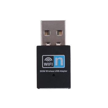 Mini 300M USB2.0 RTL8192 Wifi dongle WiFi adaptér Bezdrôtovej wifi dongle, Sieťová Karta 802.11 n/g/b wi-fi Adaptér LAN