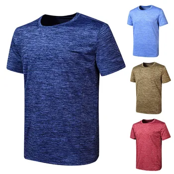 Noví Ľudia, Fitness Krátky Rukáv Activewear T-Shirt Je Rýchloschnúca Priedušná Športové Topy Drop Shipping