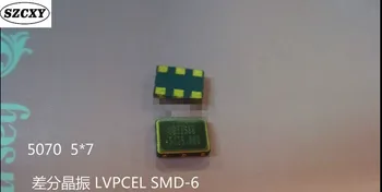 Nový, originálny thermistors VPECL LVDS SMD-6 100M 100MHZ 100.000 MHZ Aktívne rozdiel patch crystal vibrácií