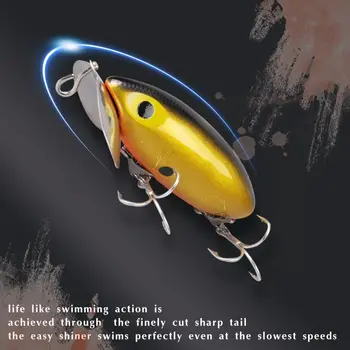 Rybolovná Lure 65mm 15 g Top Vody, Plávajúce Popper Pevného Ručné Návnad Kvalitné Profesionálne Láka Rybárske Náčinie