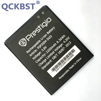 QCKBST Pre Prestigio MultiPhone PSP3504 DUO Nové 2200mAh Náhradné Batérie Batérie skladom kód Sledovania
