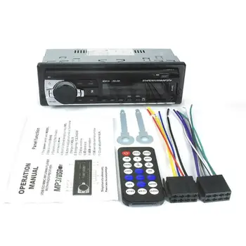 Autoradio Auto Stereo Rádio FM, Aux Vstup Prijímač USB JSD-520 12V In-dash 1 Din Auto MP3 Prehrávač Multimediálnych súborov