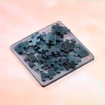 Hlavolam Tangram Formy Geometrické Stavebné Bloky Živice Formy Puzzle Hra Formy Nástroje