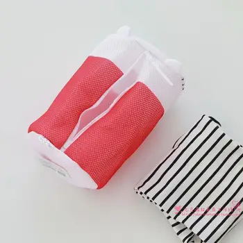 Roztomilý Melódie Puding Psa Práčovňa taška práčka bielizeň podprsenka špeciálne čistiace pletivo vaku oka vrecku na pranie ochranné taška