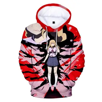 Nové Gleipnir 2 Hoodie 3D Unisex Mikina s Dlhým Rukávom Muži/ženy s Kapucňou, Anime Harajuku Teenage Coats Nadrozmerné Jeseň Oblečenie