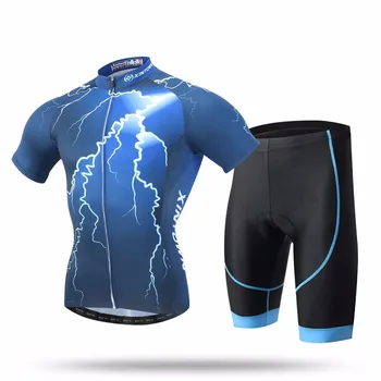 Q416 Predaj vysoko kvalitných krátke cyklistické dresy 2017 nové krátke cyklistické odevy cyklistiku Leto s krátkymi rukávmi