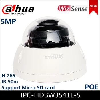 DaHua IPC-HDBW3541E-S 5MP IČ Pevnou ohniskovou Dome WizSense Sieťová Kamera IP Kamera H. 265+ IP67 IK10 ochrany