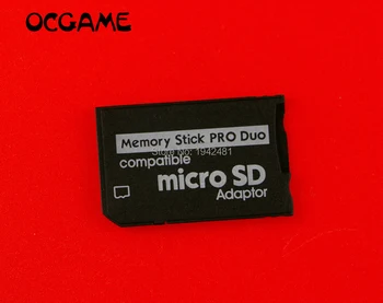 OCGAME Micro SD SDHC TF na Memory Stick MS Pro Duo Adapter Converter Karty pre psp 1000 2000 3000 psp1000 2000 3000