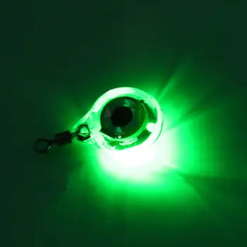 1pc Mini Rybárske Lure Svetlo LED Hlboko Klesnúť pod vodou Oko Tvar Rybárske Squid Rybárske Návnady Svetelný Návnada pre Prilákanie Rýb Nové