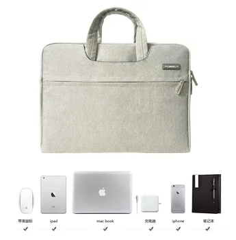 Nepremokavá Taška na Prenosný počítač Shockproof Nylon Notebook carry Rukáv Taška pre Apple MacBook Air Pro Retina 11 12 13 15 16 17 inchs A2141