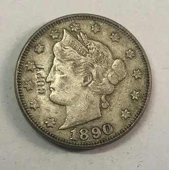 1890 Spojené Štáty 5 Centov 