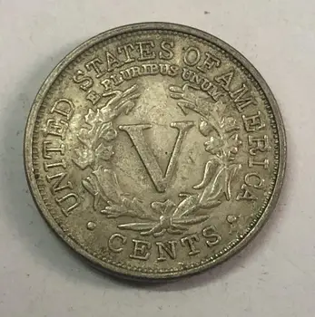 1890 Spojené Štáty 5 Centov 