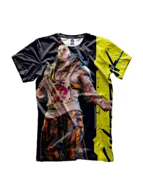 T-shirt cyberpunk, Cyberpunk s plnou tlač Č. 2, 28, výška 14-110