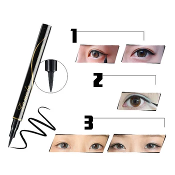 Make-up očných liniek Pero Vodeodolný Make-Up očných liniek Liquid Eye Liner Ceruzka Nástroje MP789