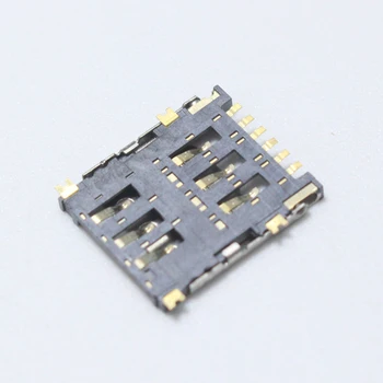 1pcs Nano-SIM 6Pin konektor Mini Card Zatlačte Konektor Typu Pozlátené 2*3Pin Nano sim Konektor Zásuvka