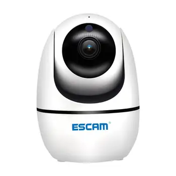 Nové Rozlišovaciu spôsobilosť Hot predaj ESCAM PVR008 2MP 1080P Auto Tracking Bezdrôtový PTZ Kamera, Detekcia Pohybu P2P IP Kamery