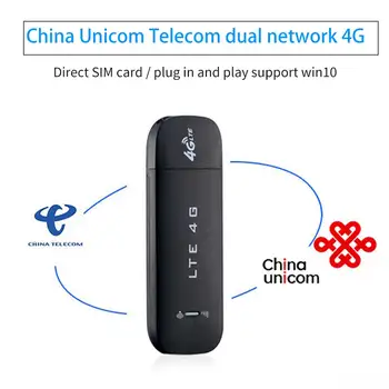 Home Office Bezdrôtový USB Modem Mobile SIM Karta 4G LTE Stabilný Modul Vysokej Rýchlosti Plug And Play Sieťového Adaptéra Wifi Router