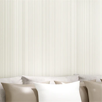 Beibehang Moderné, jednoduché, čisté farby netkaných tapiet troch - dimenzionální pruhované vertikálne obývacia izba, spálňa tapety