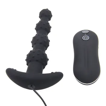 Dingye Vibrátor Zadok Plug Korálky Masér Masáž Prostaty Sexuálne Hračky, Sex Produkt pre Mužov