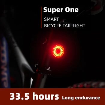 LED Bicykel Zadné Svetlo s USB Nabíjateľné Brzdy Snímanie Bicykla Svetlo Vysokej Intenzity Zadné LED Príslušenstvo sa Hodí Na Všetky Cestné Bicykle