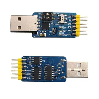 Nové CP2102 USB-UART 6 v 1 Multi-funkčný Modul Sériové Adaptér CP2102 USB TTL 485 232