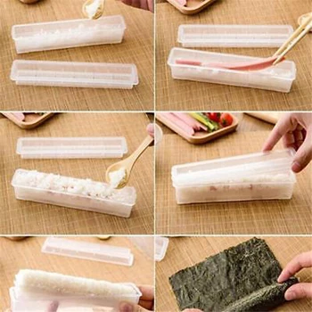 Sushi Roll Maker Ryža Formy Kuchynské Náradie Na Pečenie Sushi Maker Auta Ryža Roll Formy Sushi Maker