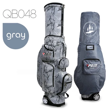 PGM Veľké Kapacity Prenosný Golfový Bag Zdvíhateľnej Airbag Multi-Funkčné Šport Golf Travel Bag Košík S Daždi Kryt D0481