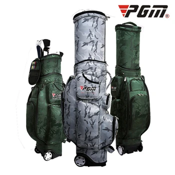 PGM Veľké Kapacity Prenosný Golfový Bag Zdvíhateľnej Airbag Multi-Funkčné Šport Golf Travel Bag Košík S Daždi Kryt D0481