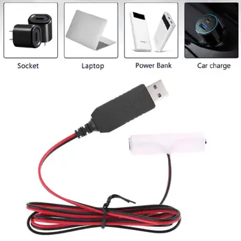 LR6 AA Batérie Kvapiek USB Napájací Kábel Vymeňte 1-4pcs 1,5 V AA Batérie Rádio, Elektrické Hračky Hodiny LED Pásy