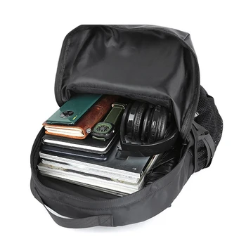Muži Batohy Muž Vysokej Kvality Oxford Batoh Veľkú Kapacitu, Cestovné Tašky Čierny Notebook Tašky Bežné Nepremokavé Školské tašky XA221M