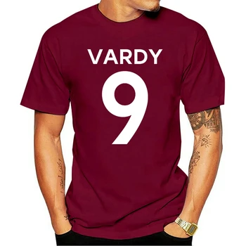 Jamie Vardy 9 Klubu Hráča StyleRoyal / Biela Letné Krátke Rukávy bavlna 2021 t-shirt