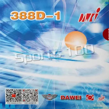 Dawei 388D-1 Dlhé Pips-Out Stolný Tenis, PingPong Gumy S Sponge