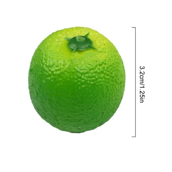 10pcs Simulácia Zelená Oranžová Ozdobné Falošné Jedáleň, Kuchyňa Festival Ornament, Umelé Ovocie Doma Malé Tangerine Strany