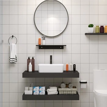 Nordic malý byt v kúpeľni skrinky kúpeľňa umývadlo umývadlo kabinet zmes moderný minimalistický toaletné umývadlo