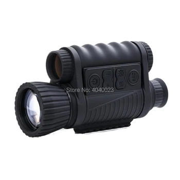 WG650 HD Lov Nočné Videnie Rozsah Noc 6X50 Digitálne Optické Infračervené Nočné Videnie Monokulárne 200M Rozsah Obraz a Video