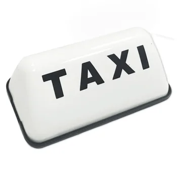 Auto Universal signalizačná kontrolka ABS Taxi Top Svetelný Indikátor Kabíny Nepremokavé 12V Príslušenstvo COB Led Svetlé Strechy Prihlásiť