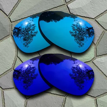 Sky Blue&Fialová Modrá Polarizované slnečné Okuliare Náhradné Šošovky pre Oakley Zločinec