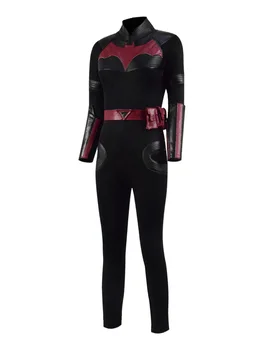 Cossky Kate Kane Cosplay Kostým Ženy Battle Suit Bat Jumpsuit