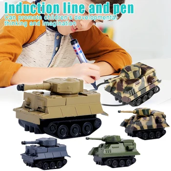 Novo Automatické Induktívne Hračka s Magic Pen Tank Model Podľa Vedúcej Línie pre Deti S66